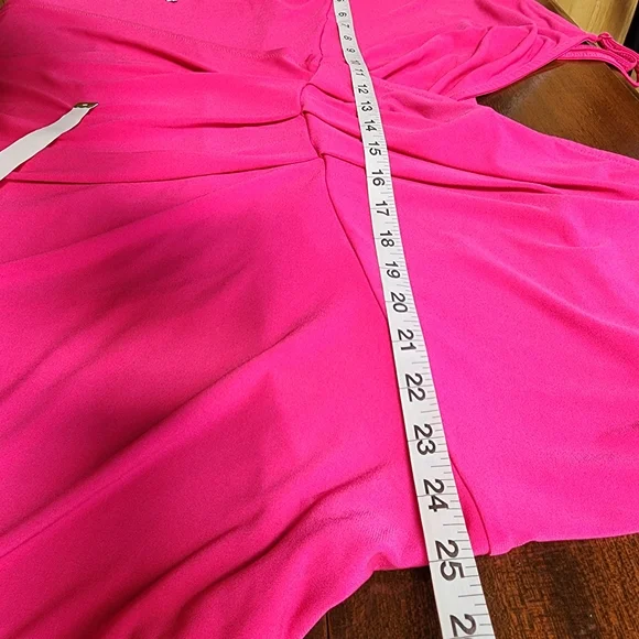 Torrid Women's Plus Size 5x Flowy Bright Hot Pink Tank Top - Picture 5 of 10